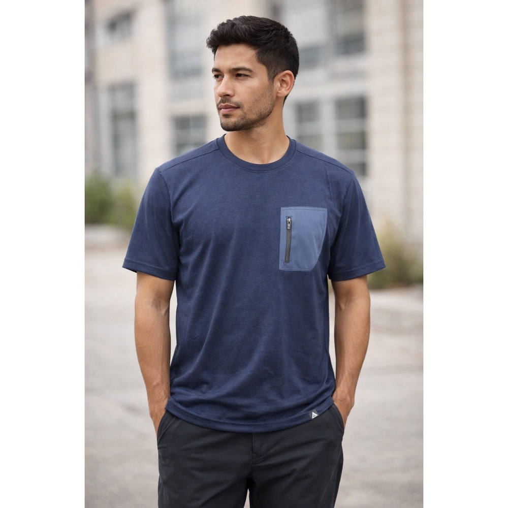 Men's Ski-Doo BC‎ Series Pocket T-Shirt Navy - 2XL